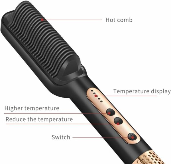 Straightening Comb - Hair Straightening Brush – Image 4