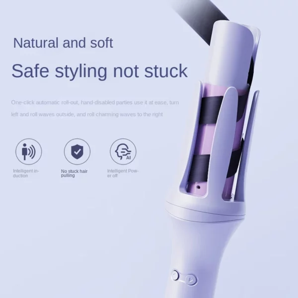 Negative Ion Automatic Curling Iron Electric Ceramic Hair Curler – Image 3