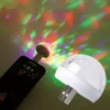 Mini lampes disco USB avec 3 adaptateurs pour fêtes – Image 12