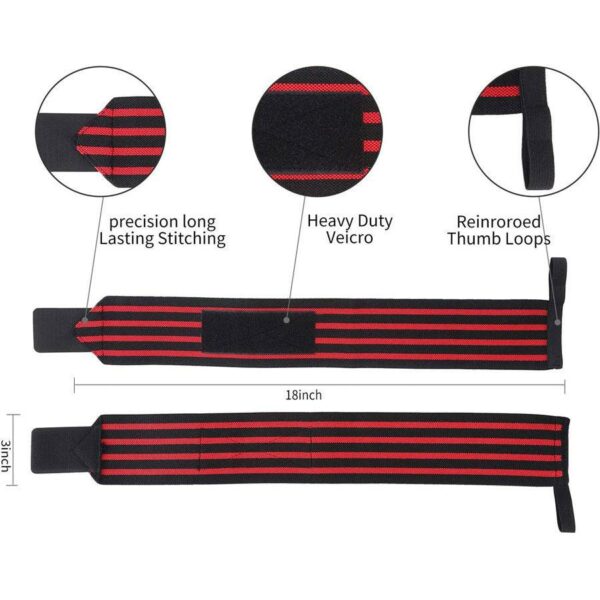 Sport Wrist Wrap Sangle de levage de poids – Image 10