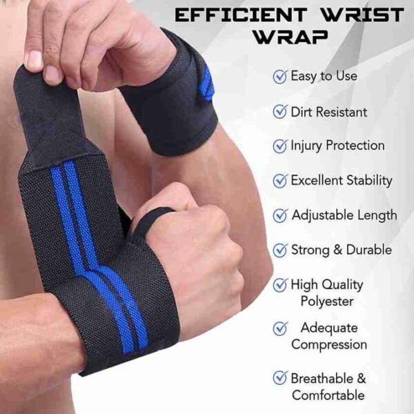 Sport Wrist Wrap Sangle de levage de poids – Image 12