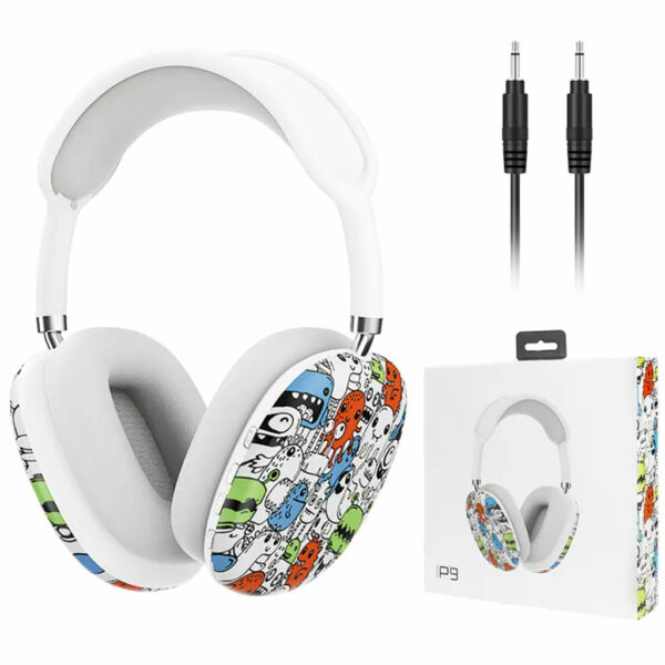 Casque P9 Graffiti TWS Wireless – Image 9