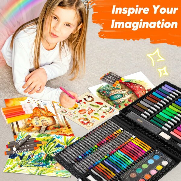 Pack Art Set Drawing Supplies Painting Art Kits 150 pièces – Image 6