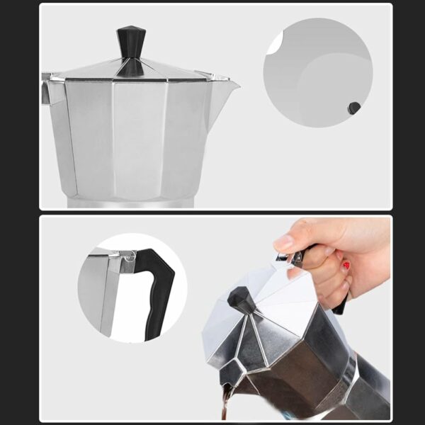 Cafetière Aluminium - 6 tasses – Image 4