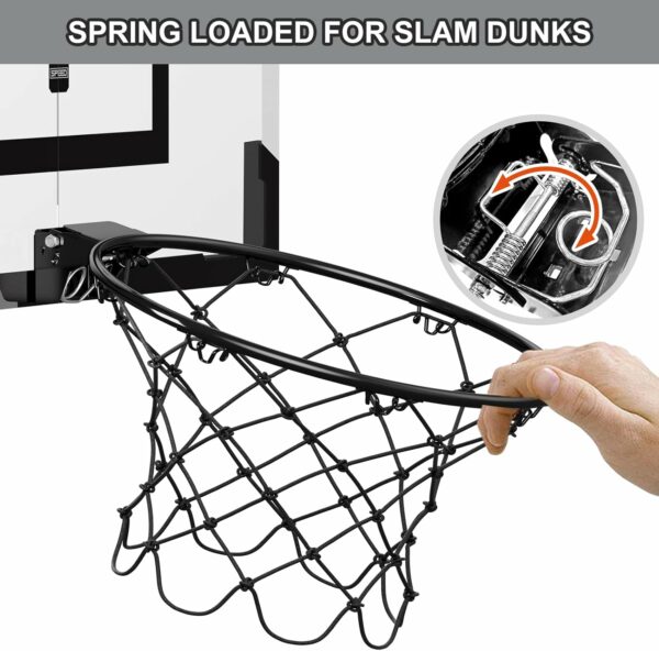 Indoor Basketball Hoop Set for Kids and Adults – Image 4