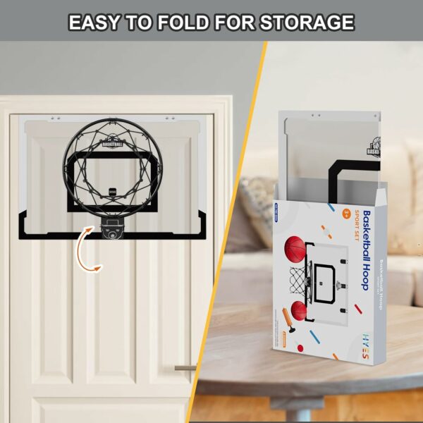 Indoor Basketball Hoop Set for Kids and Adults – Image 5